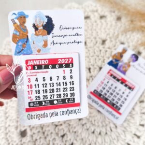 Calendário Card 2027 Meu Ori