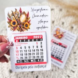Calendário Card 2027 Meu Ori Paramentas