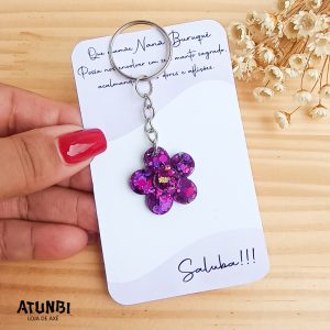 Chaveiro Flor