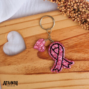 Chaveiro Outubro Rosa