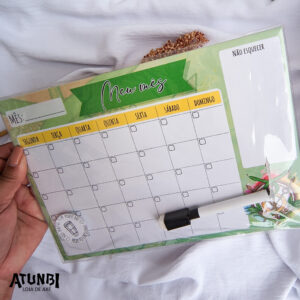 Planner de geladeira Oxumarê