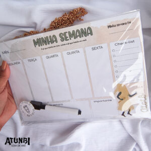 Planner de geladeira Obaluaê/Omolu