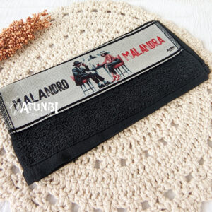 Toalha lavabo Malandragem