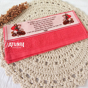 Toalha lavabo São Jorge