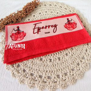 Toalha lavabo Iansã