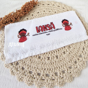 Toalha lavabo Iansã