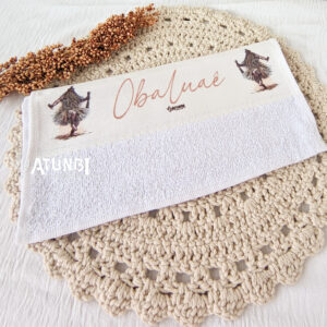 Toalha lavabo Obaluaê