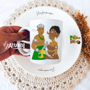 Kit Caneca e Prato vidro Meu Ori