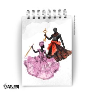 Bloco de Anotações Meu Ori Aquarela