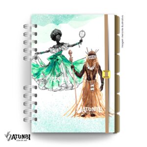 Caderno Sou Ekedi/Makota Meu Ori Aquarela