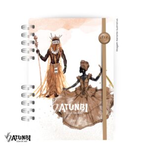 Caderno Minha Fé Meu Ori Aquarela