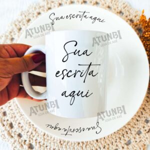 Kit Caneca e Prato vidro