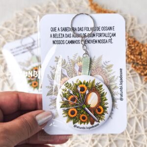 Chaveiro Espelho de Bolsa Meu Ori Paramentas