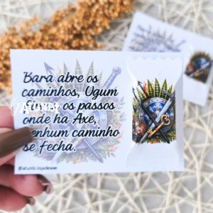 Bala Card Meu Ori Paramentas